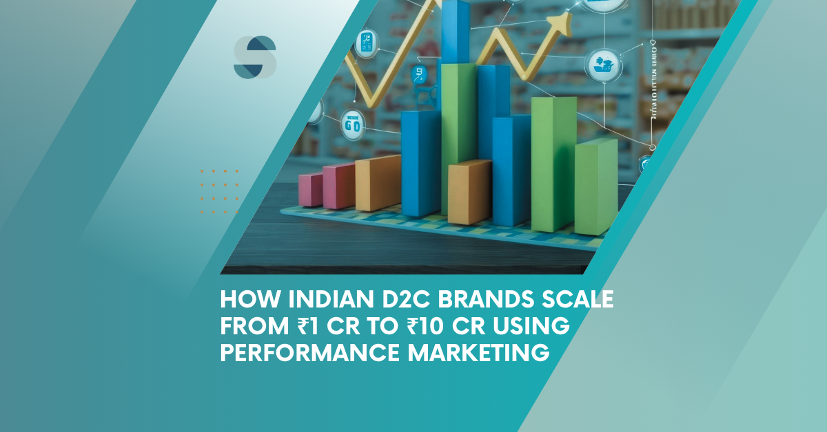 How Indian D2C Brands Scale from ₹1 Cr to ₹10 Cr Using Performance Marketing