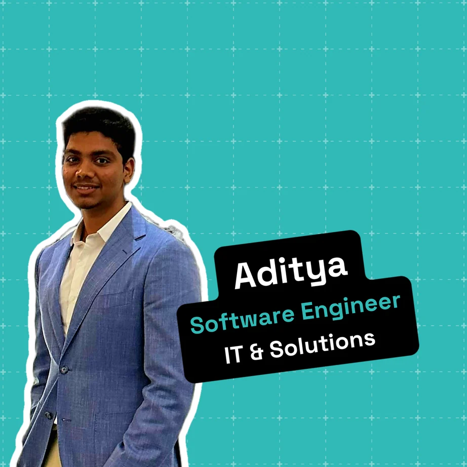 Aditya, Software Engineer, IT & Solutions