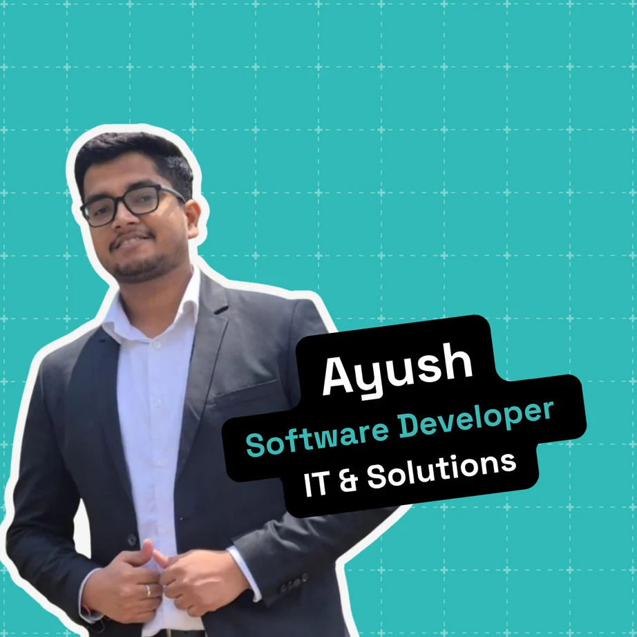 Ayush, Software Developer, IT & Solutions